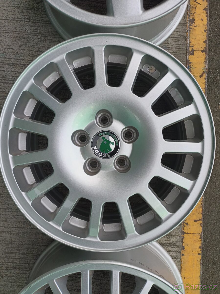 Alu ráfek škoda 5x100 r15