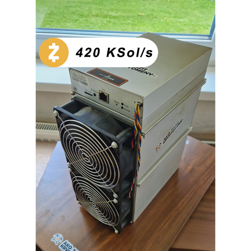 SKLADEM používaný Asic Ant_miner Z15 (420 Ksol/s) Bitmain