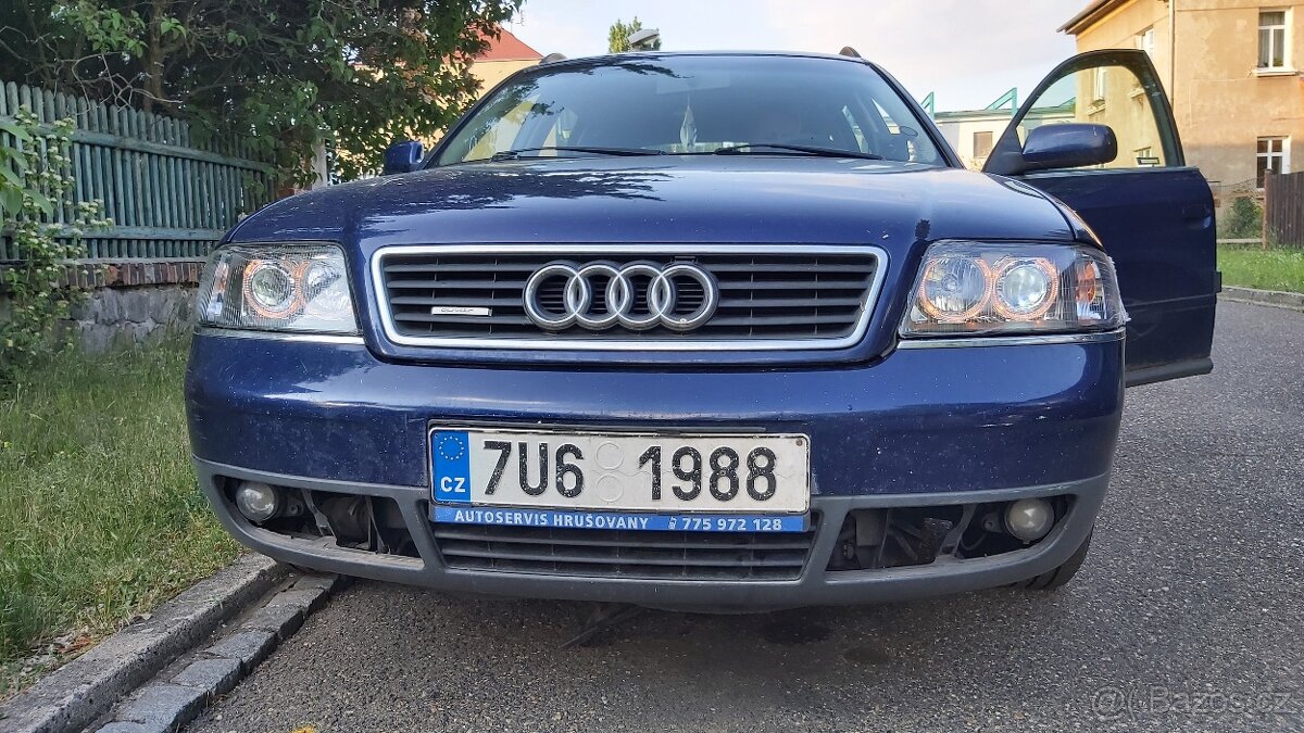 Prodam Audi A6 C5 2,5 Tdi Quattro - zamluveno do 27.01.25