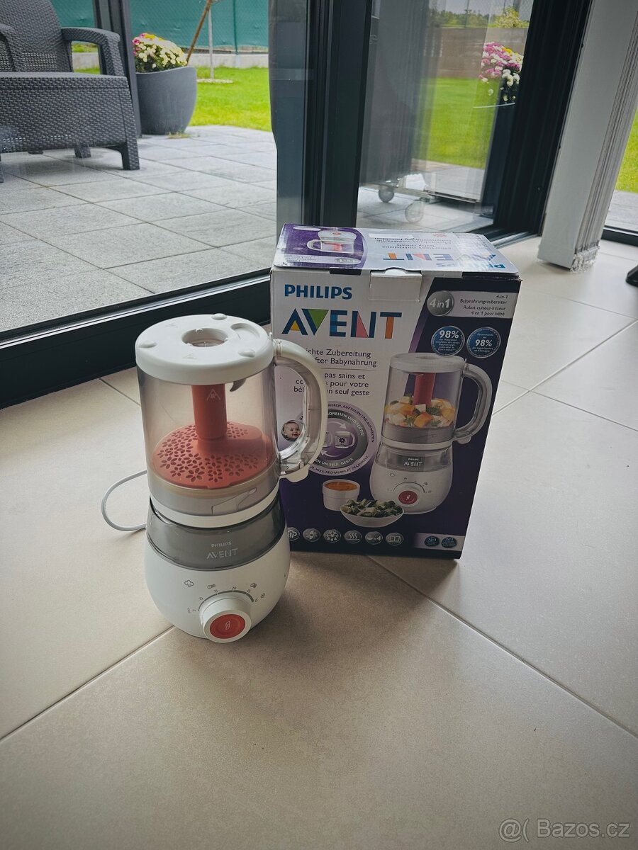 PHILIPS AVENT Parní hrnec s mixérem