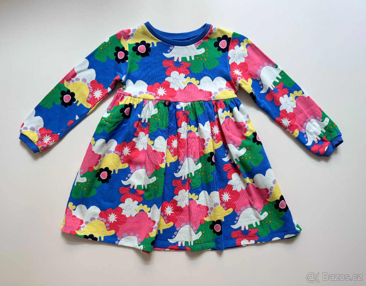 Dětské šaty barevné F&F vel. 6-7 let 122 cm