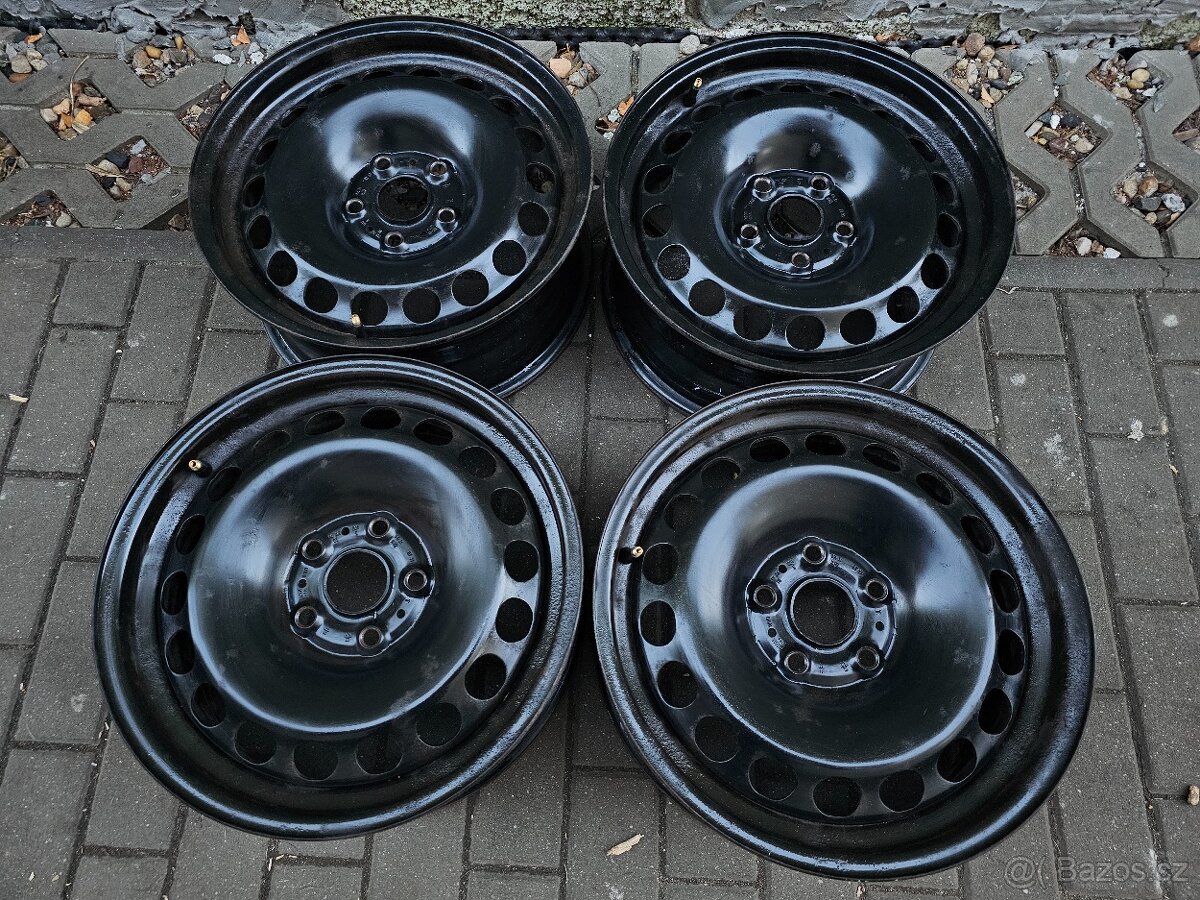 Plechové disky kola R16 ET33 6,5J 5x112 VW Tiguan