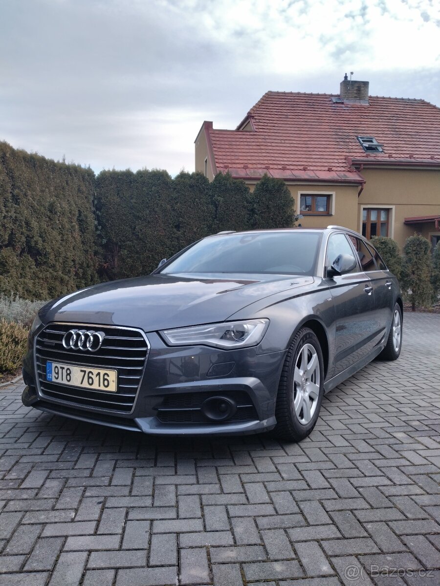 Prodám A6 C7.5 3.0 TDI 200kW 2016 183tkm 2. majitel, 3 sline