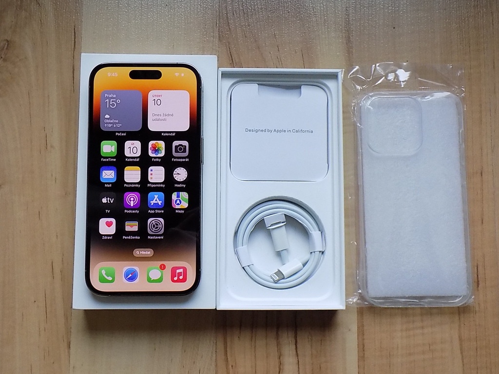 APPLE iPhone 14 Pro 128GB Gold - ZÁRUKA - TOP STAV