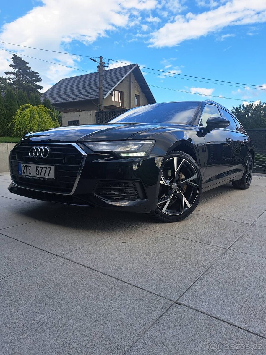 Audi A6 Avant,  HNĚD. KŮŽE, 360 CAM