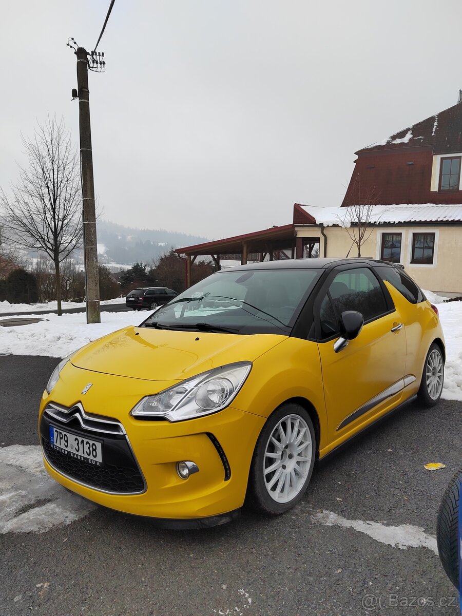 Citroen ds3 1.6 turbo letní + zimní alu