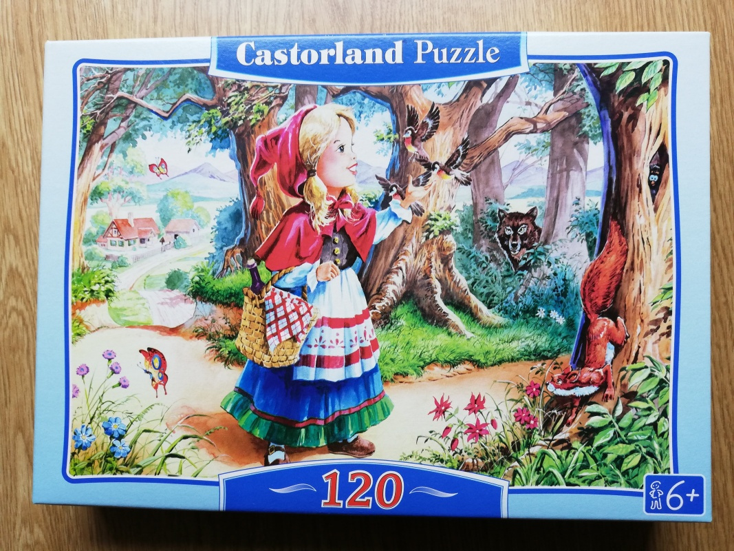 Castorland Puzzle Červená karkulka 120 dílků