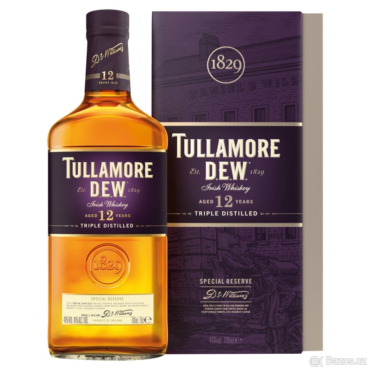 Tullamore D.E.W. 12 Years Old Irish Whiskey 700ml