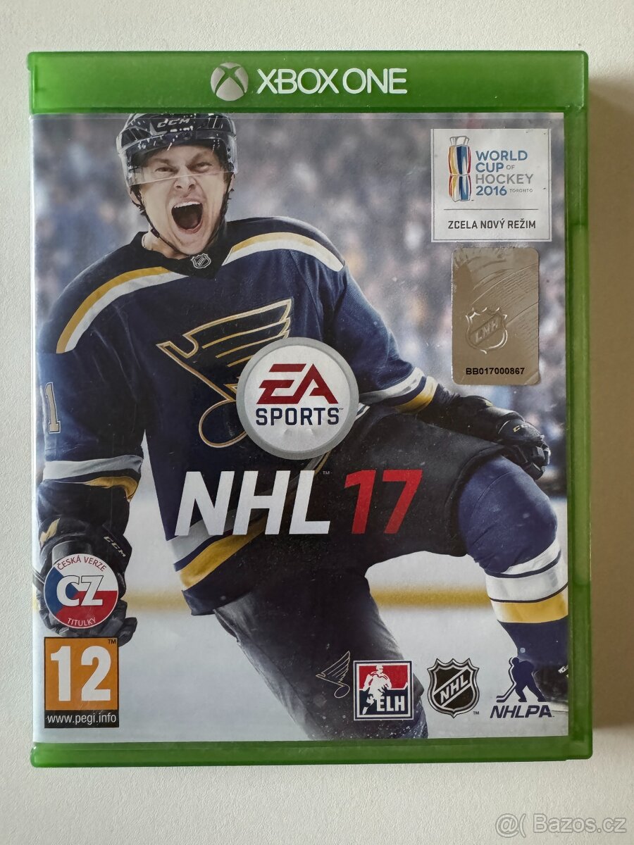 x-box hra NHL 2017