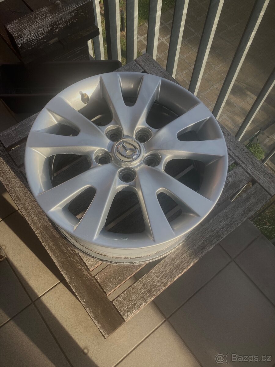 Originální zimní ALU kola 16" + přední nárazník Mazda 6 GH