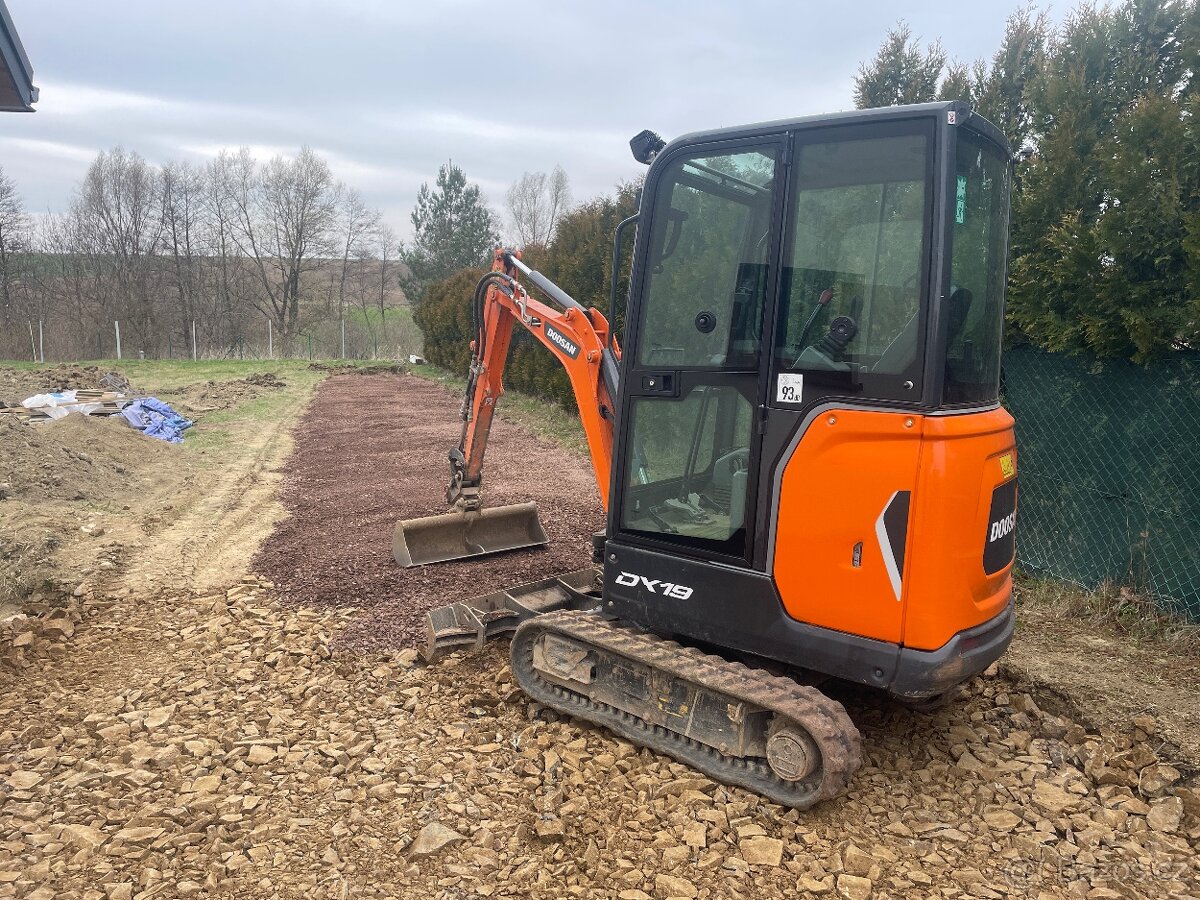 Doosan dx19 2021 Long arm, rychloupinak