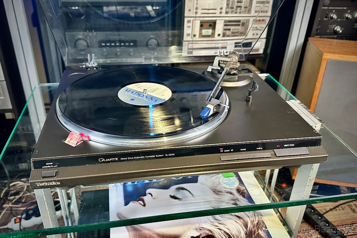 TECHNICS SL-QD33 (r.1986) direct-drive, quartz, automat