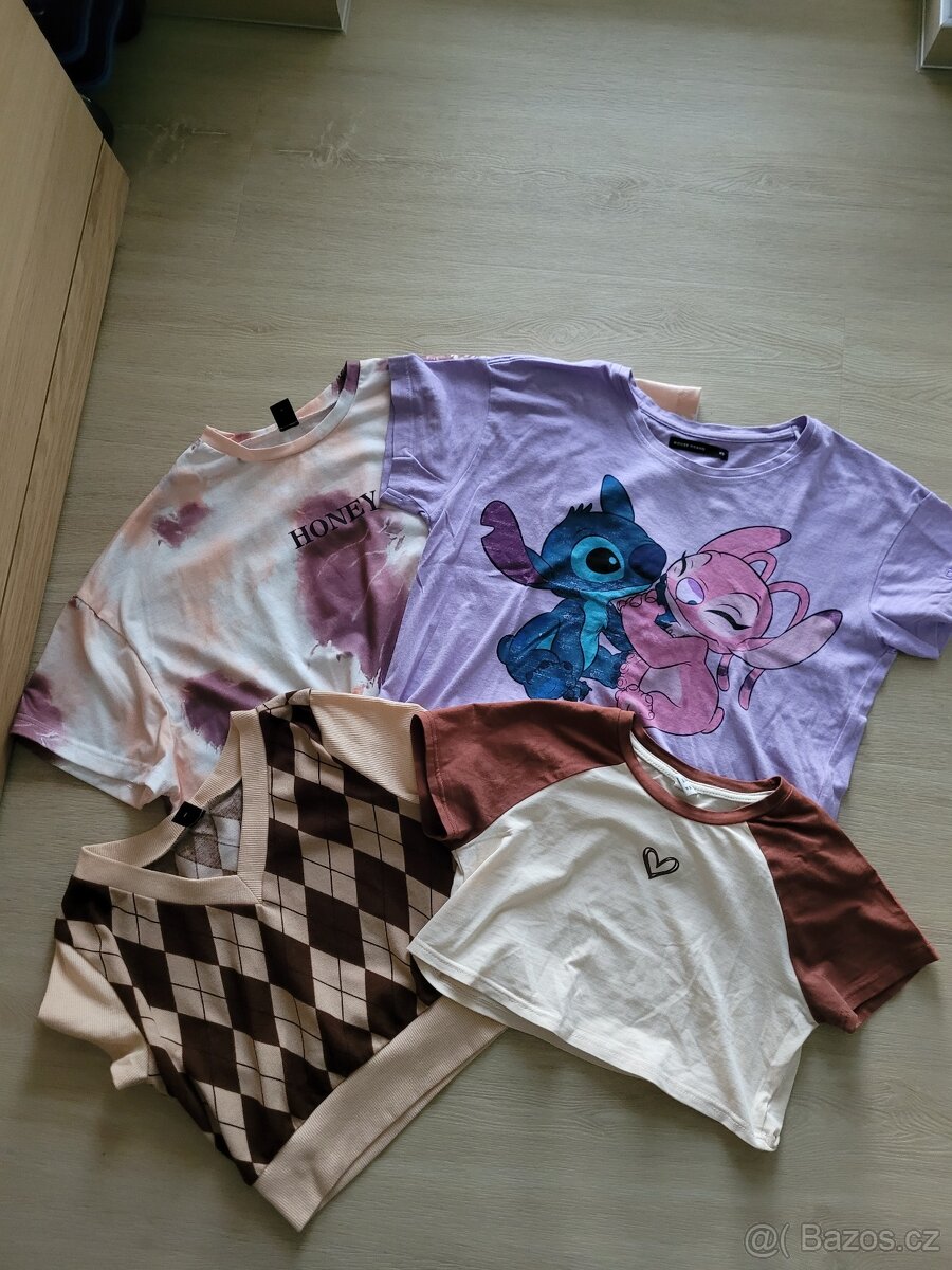 Dívčí crop top XS