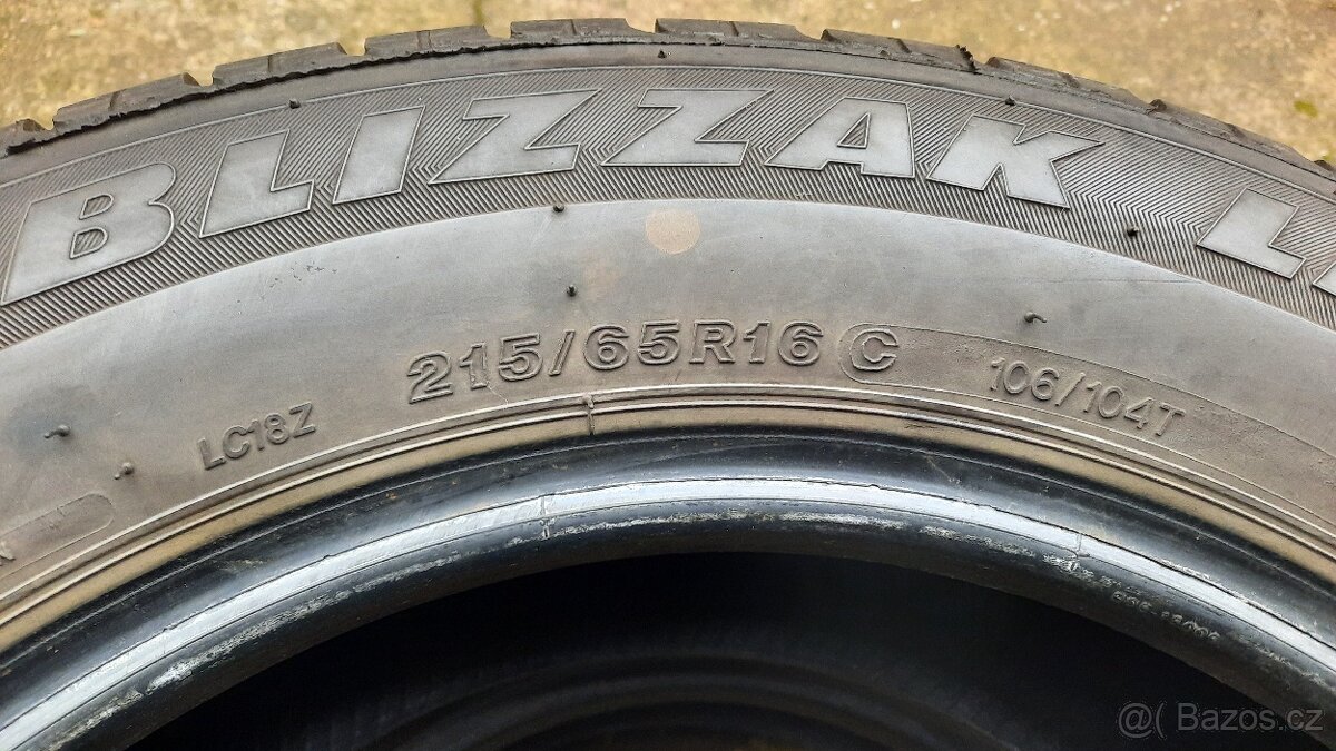 2ks zimní pneu 215/65 r16C