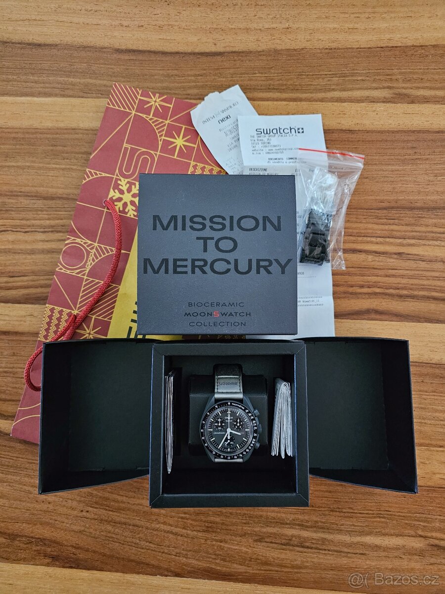 Hodinky Omega X Swatch Moonswatch Mission to Mercury