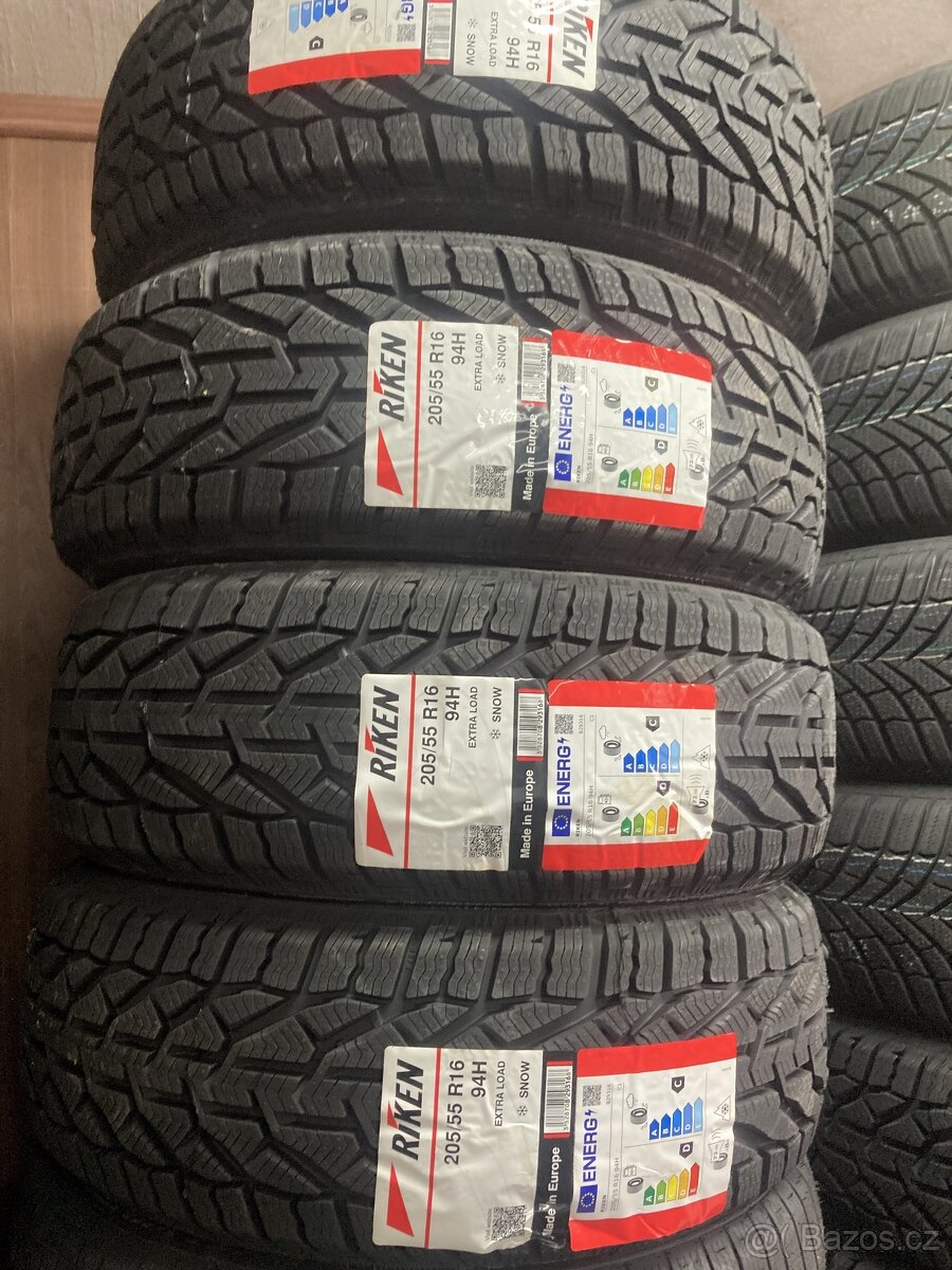 195/65/15 Riken koncern Michelin zimni