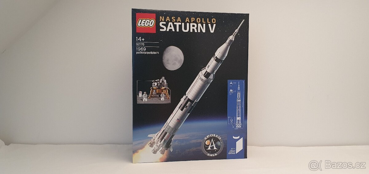 Nové LEGO IDEAS 92176 NASA Apollo Saturn V