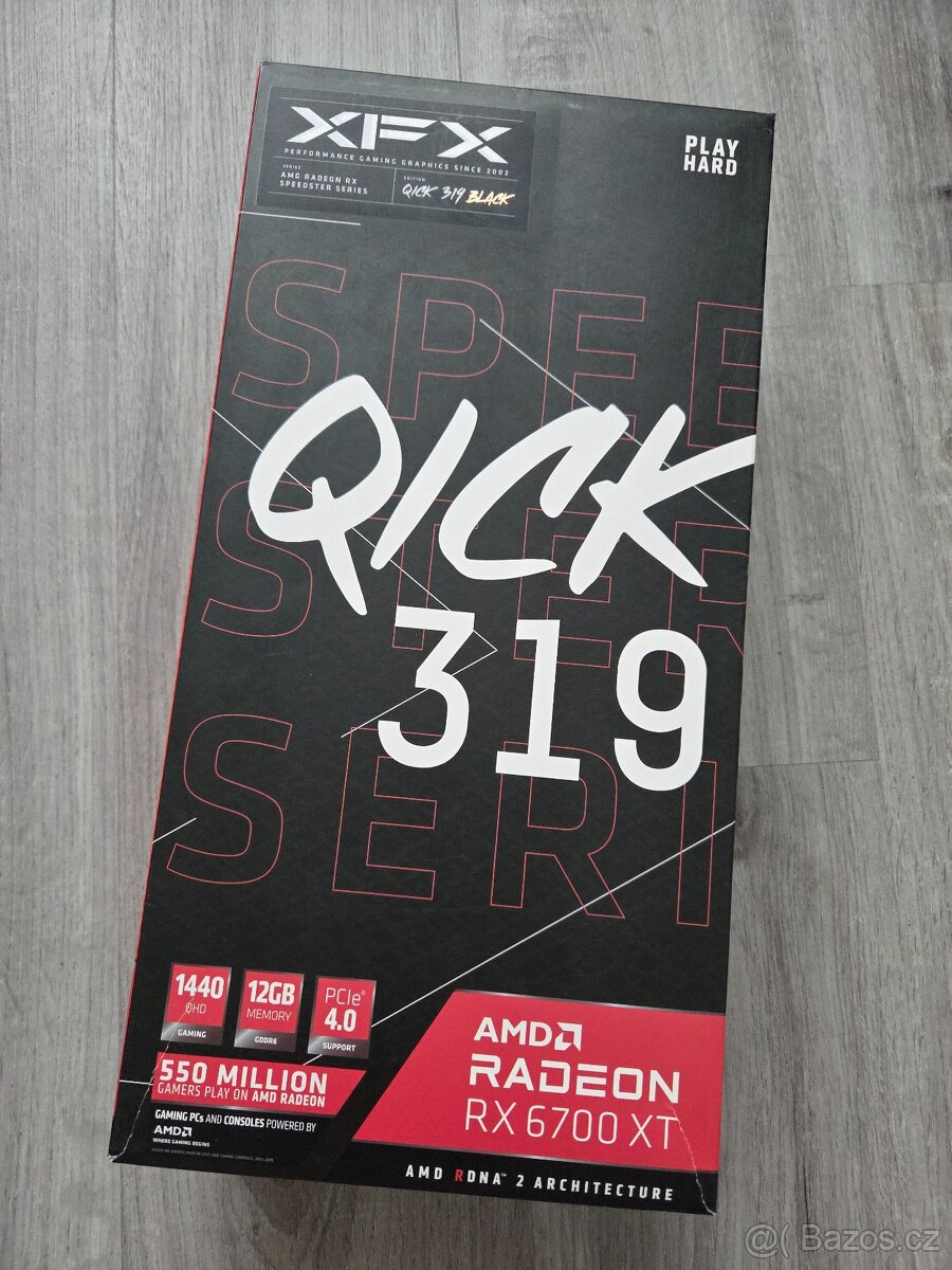 RX 6700XT, 12GB GDDR6