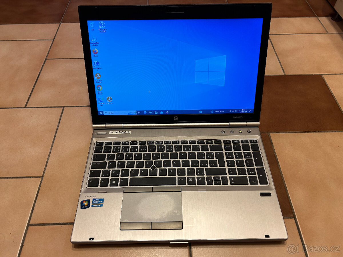 HP Elitebook 8570p I5, 12GB RAM, 256 SSD Win 10 Pro