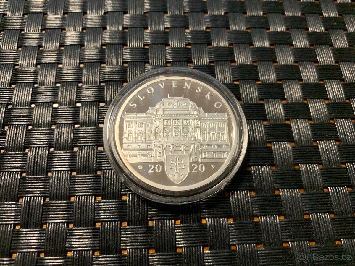 2020 - 10 € - SLOVENSKÉ NÁRODNÉ DIVADLO - PROOF