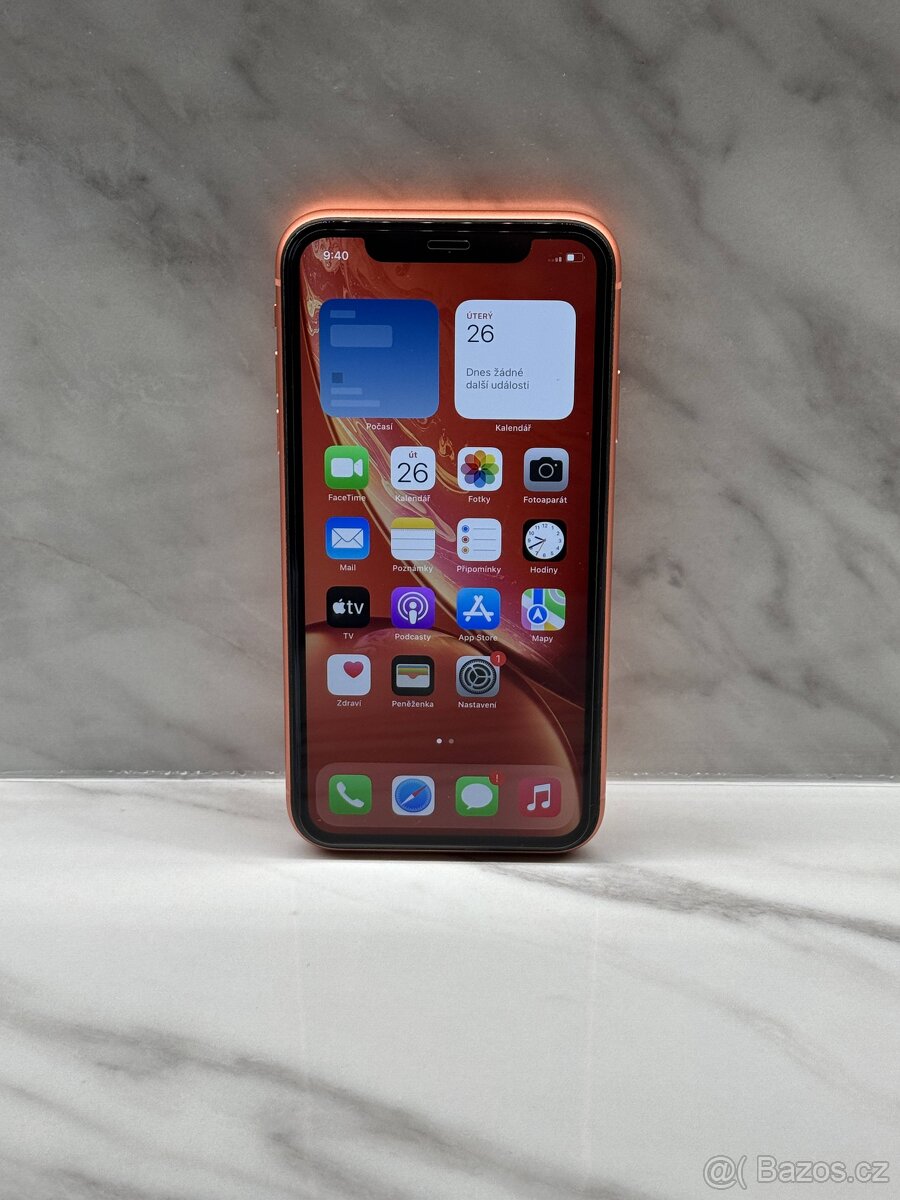 Apple iPhone XR 64GB korálový  ✅