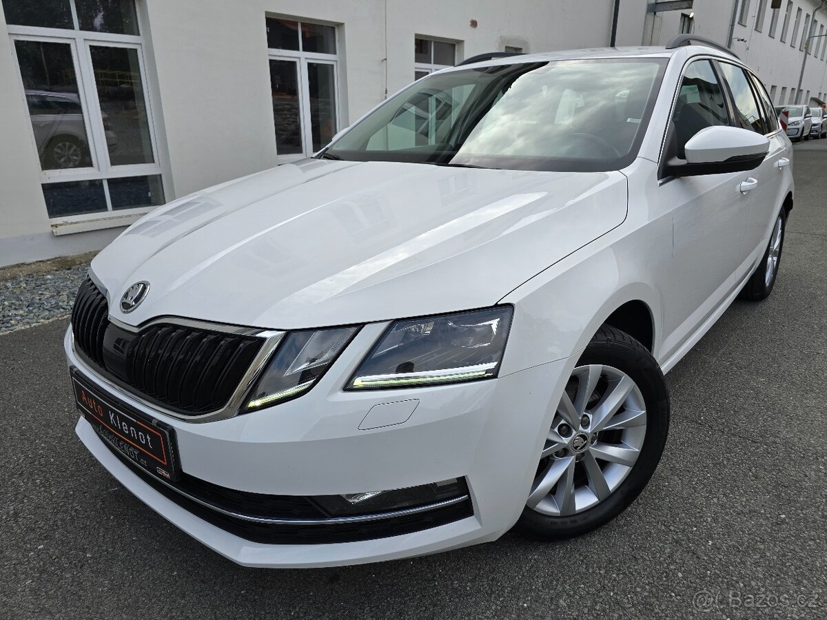 OCTAVIA 3 1,4TSI CNG STYLE 2018 ČR LED + KESSY + NAVI -DPH