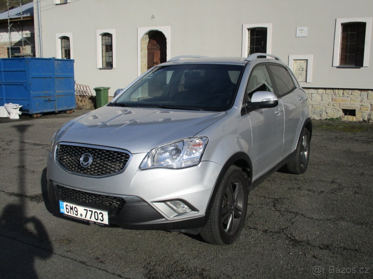 SSANGYONG KORANDO 2.0 DT - Tažné zařízení, 4 x 4