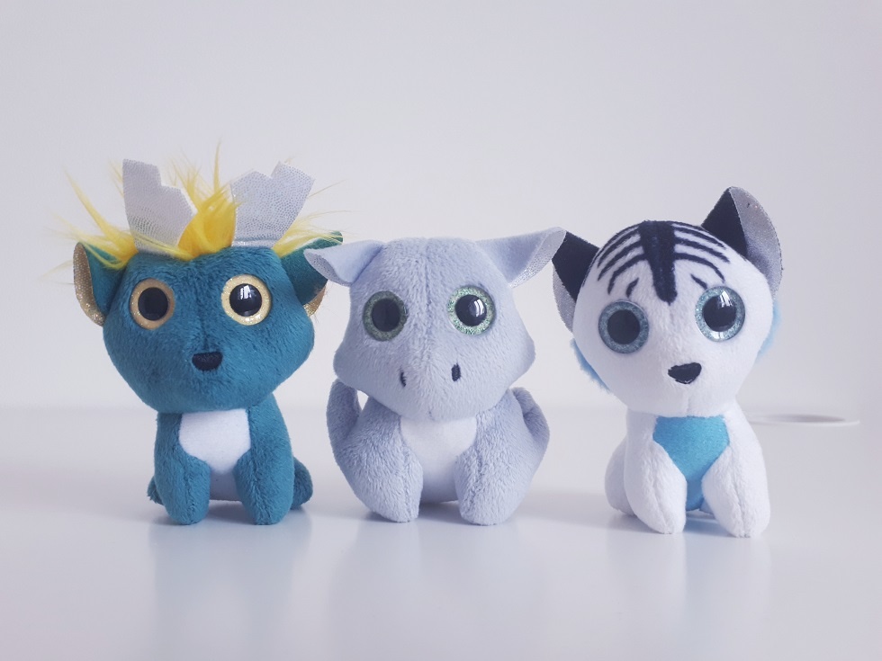 MINI PLYŠÁK • TY TEENIE BEANIE BOO´S • DRAK • SOB • HUSKY