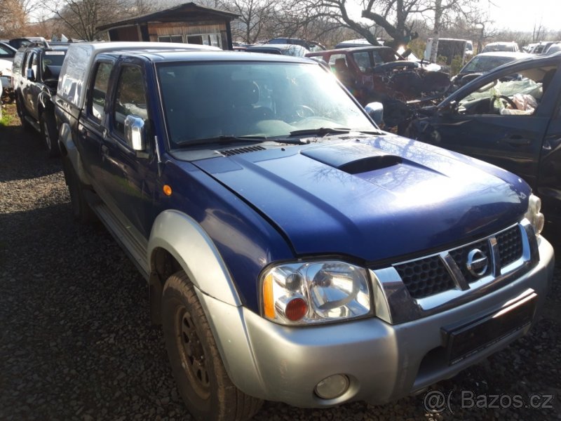 Nissan navara d22 pick up np 300 king cab 98kw od roku 01