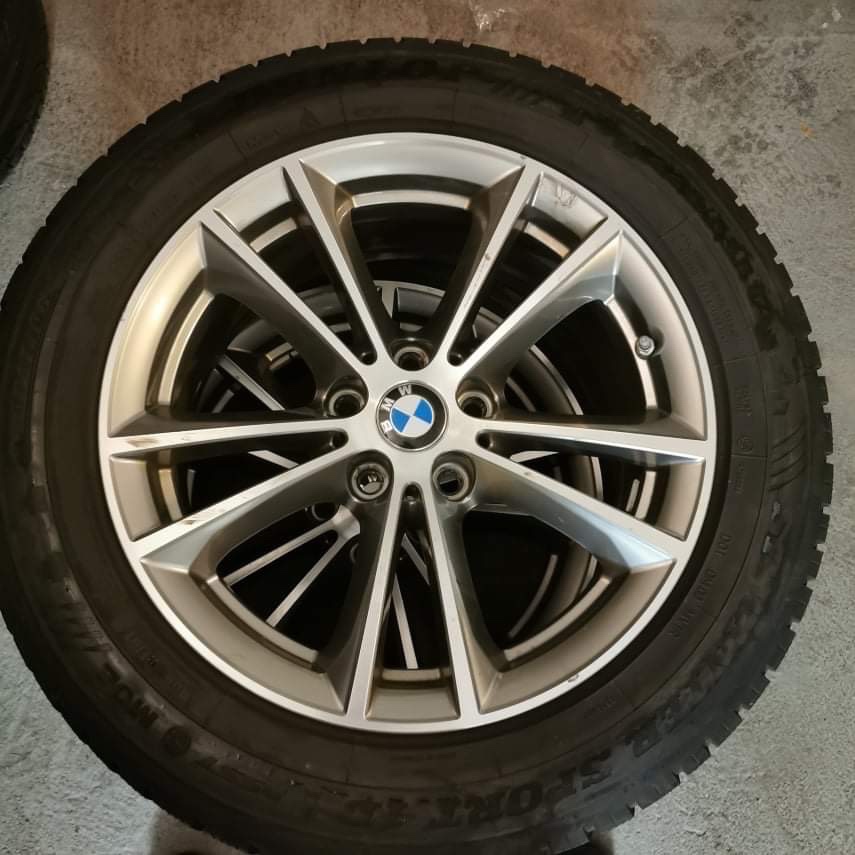 Alu kola 5x112 R17 225/55 Originál kola BMW 5 G30 G31