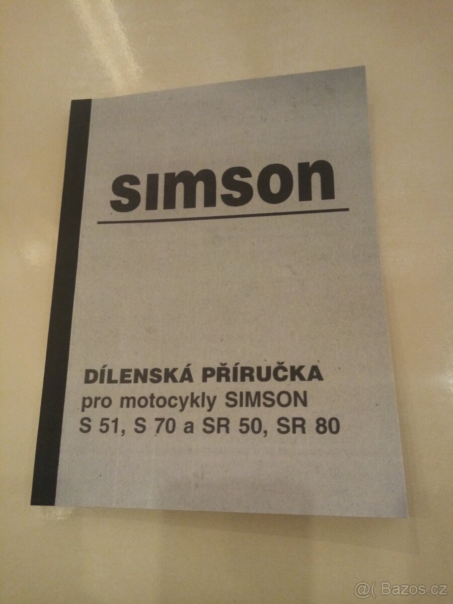 Simson dilenska prirucka+katalog ND