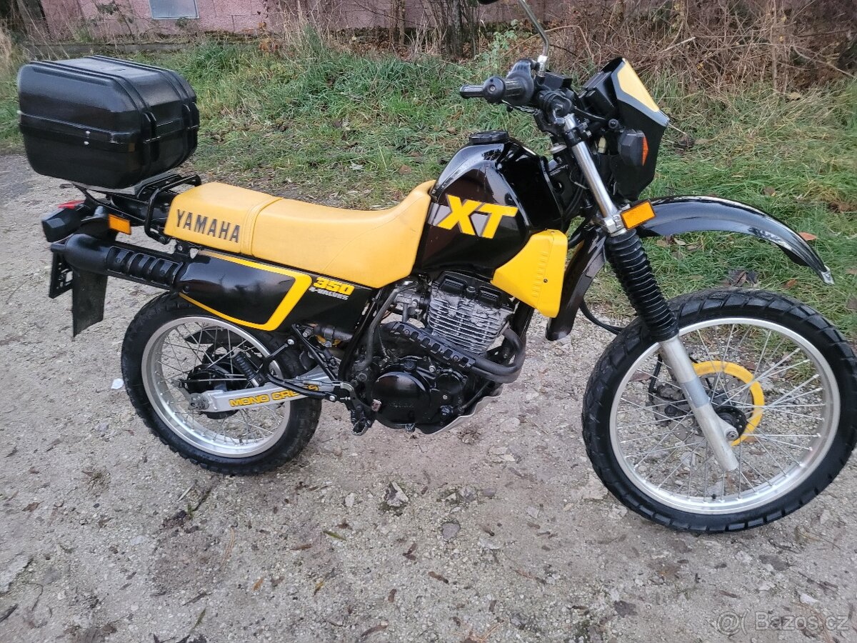 Yamaha xt 350 doklady top stav