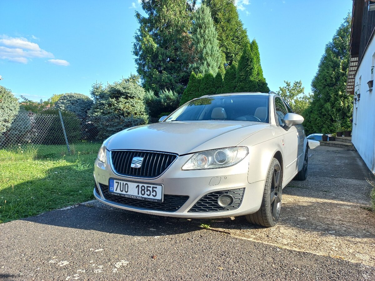 Seat Exeo ST 2.0 Tdi 125 kw, Bi-xenon, Tažné, ALU 18'' + 16'