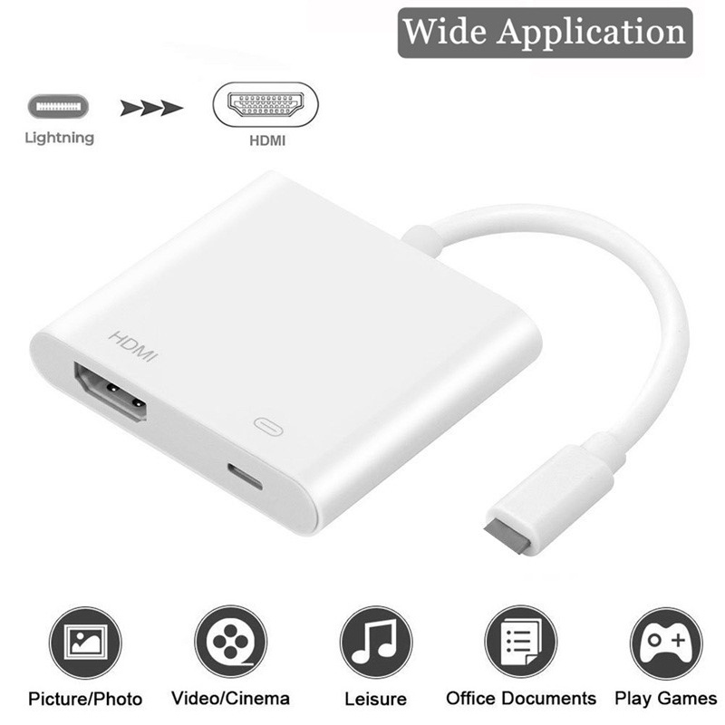 Adaptér iPhone HDMI - přpojení k monitoru, TV, projektoru...