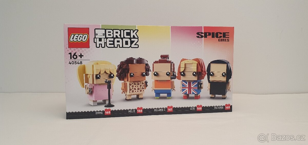 Nové LEGO BrickHeadz 40548 Pocta Spice Girls