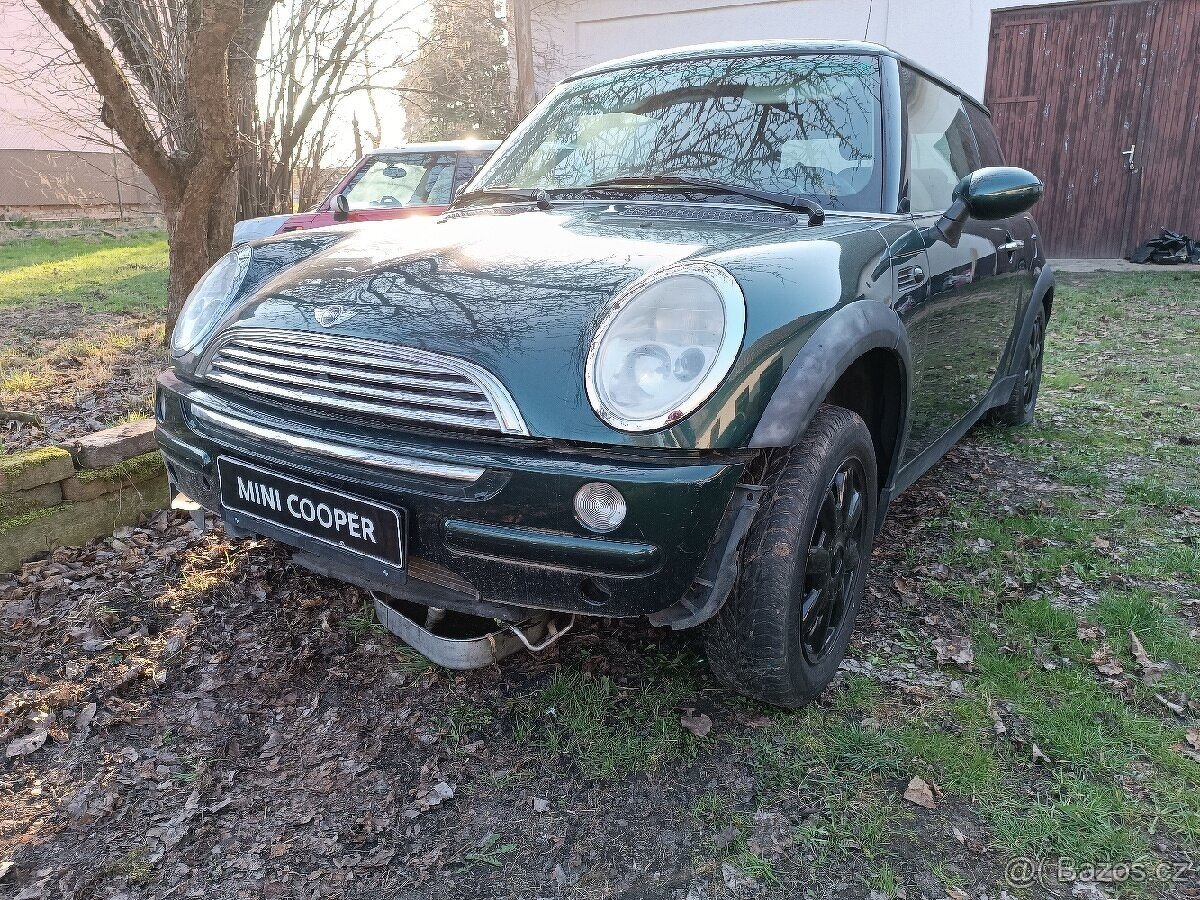 Veškeré náhradní díly Mini Cooper One R50 r.v. 2003 AUTOMAT