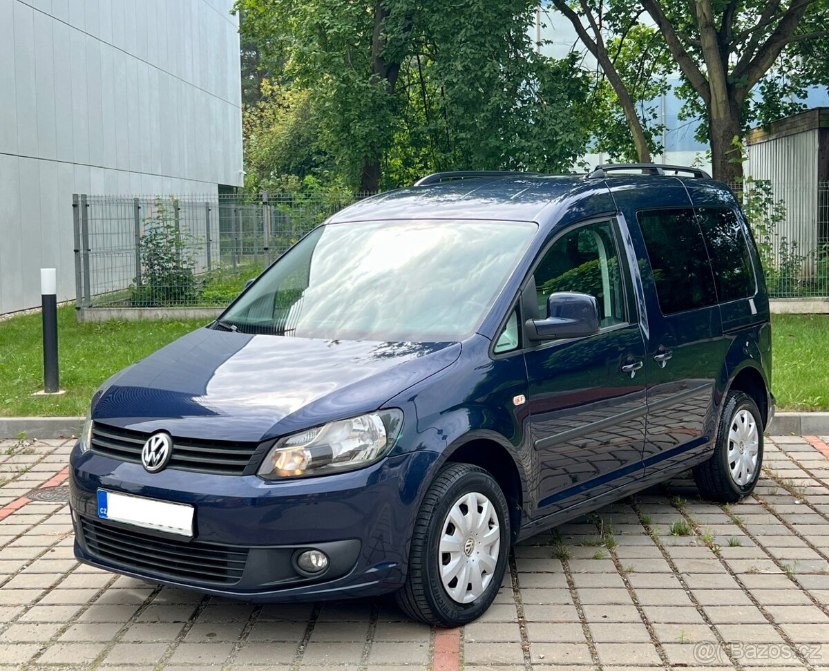 VW Caddy 1.2TSI 77KW Manuál, Park, Senzory, Klima, 1.Majitel