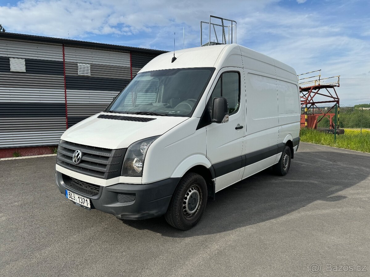 VW crafter 2.0tdi 100kw rok 2016 najeto 254000km klima tažné