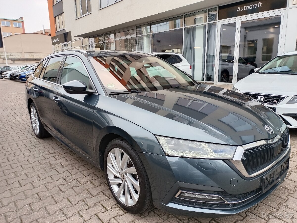 Škoda Octavia 4 2.0TDI 110kW DSG Virtual Matrix LED ACC Qi