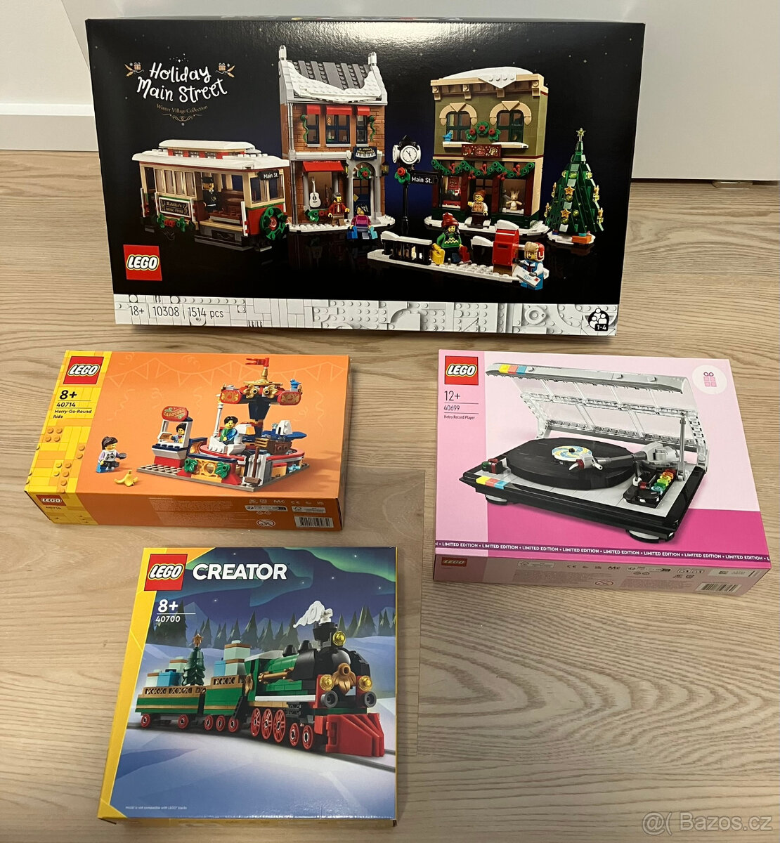 LEGO 10308 Vánoce na hlavní ulici & GWP 40714, 40699, 40700