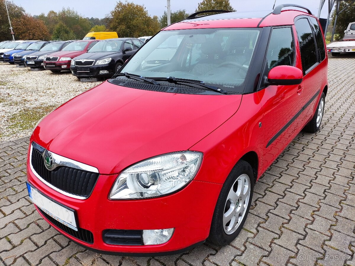 ŠKODA ROOMSTER 1.2i 51KW STYLE,AUT.KLIMA,ALU,ZÁVĚS,PANORAMA.