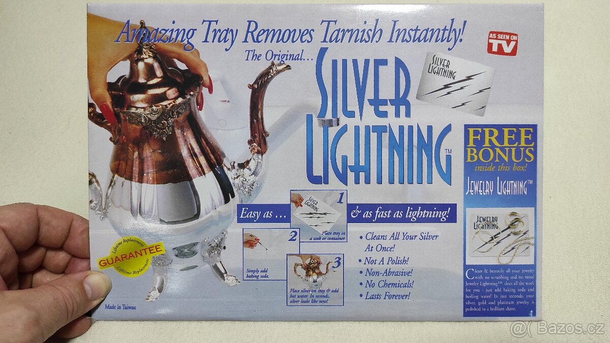 Cistic drahych kovu  Silver Lightning