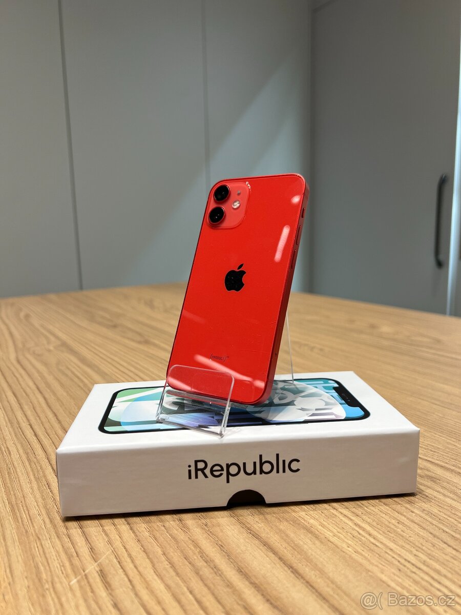 iPhone 12 Mini 64GB Red, 2 roky záruka