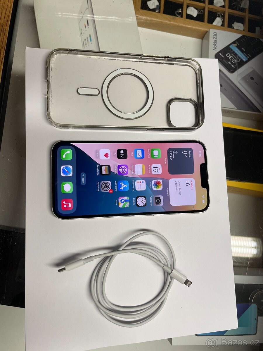 iPhone 14 Plus , Top stav , končící záruka 01/2025