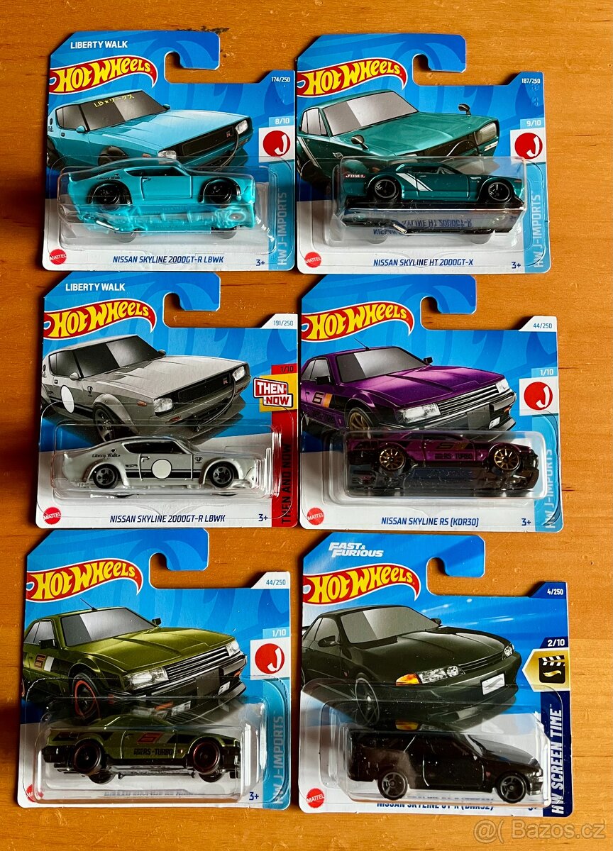 Hot wheels Nissan Skyline