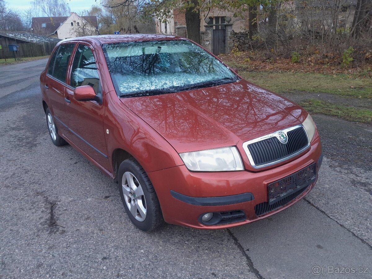 Škoda Fabia 1.4i, 55.kw, 2005, automat nová STK do 02/2027