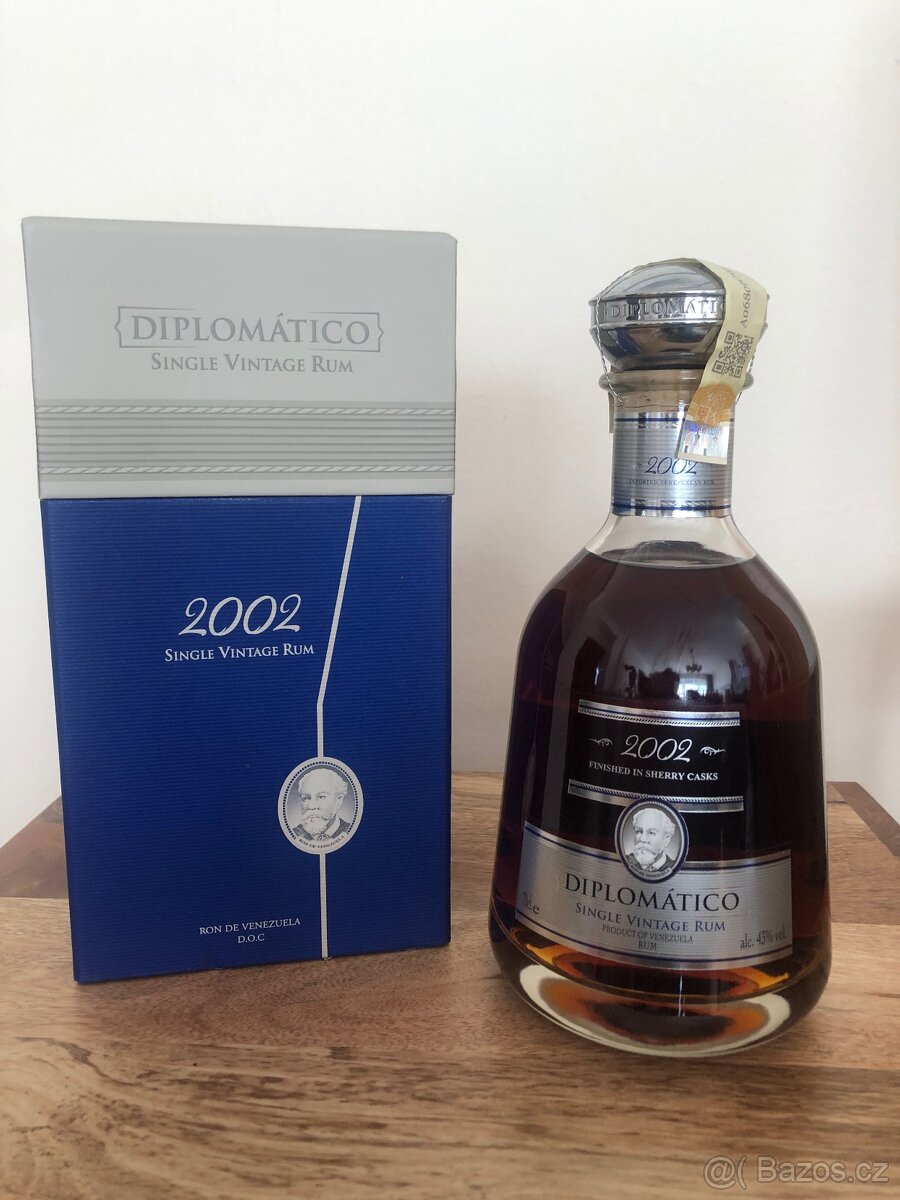 Rum Diplonatico 2002 Single vintage