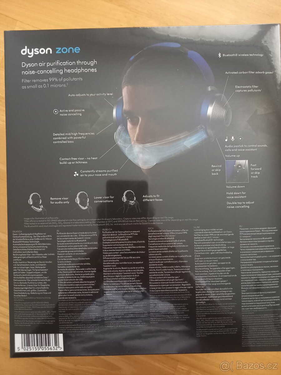 Nová sluchátka Dyson WP01