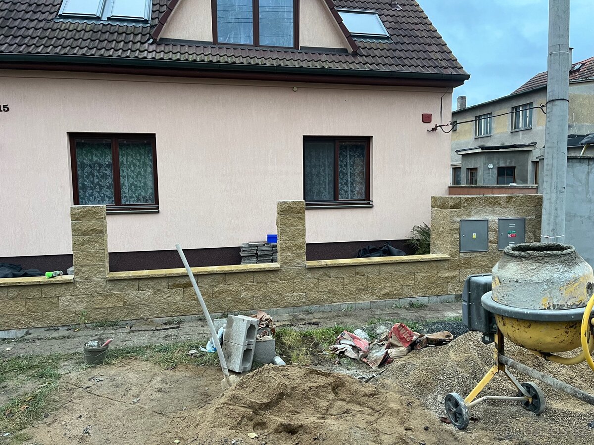 Prodám  CS Beton, OKR barva tl.20cm