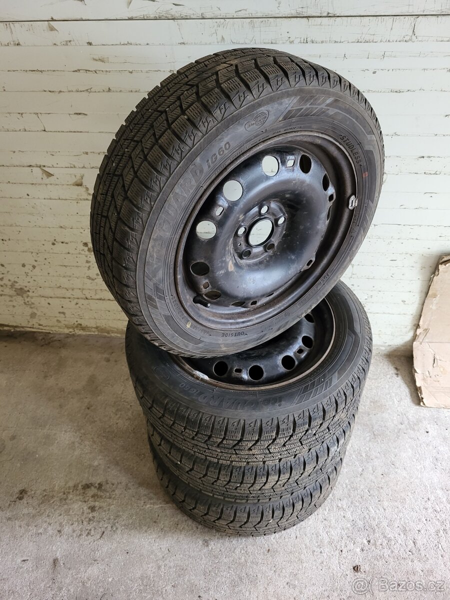 Zimní sada 5x100 ET38 185/60 R15